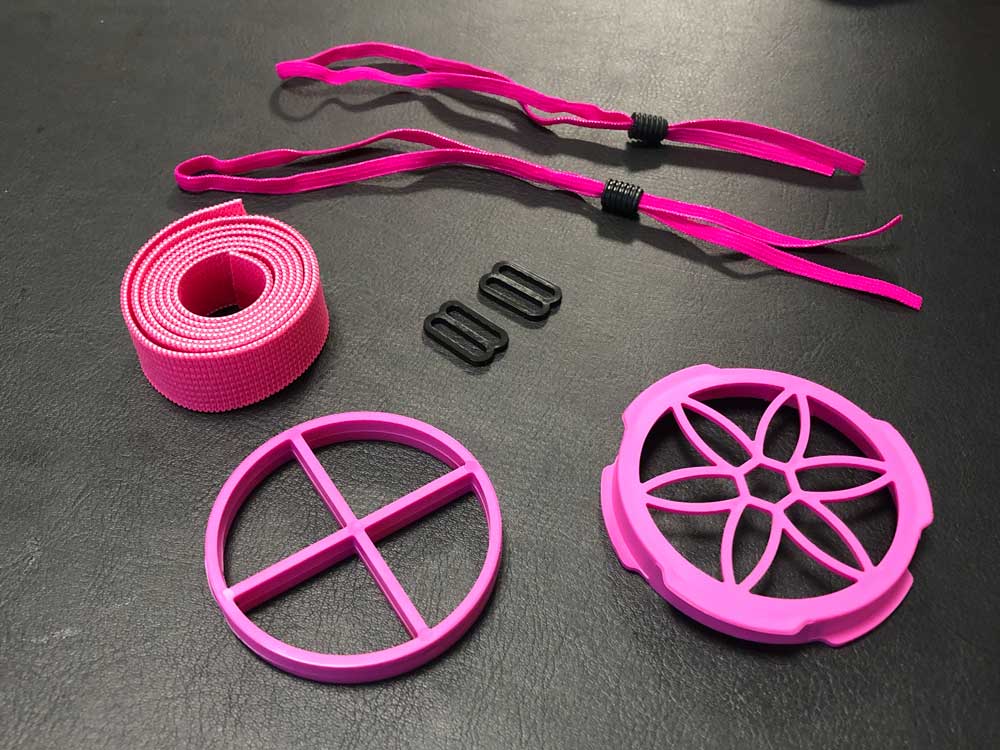 InvisiMask con kit colore ROSA